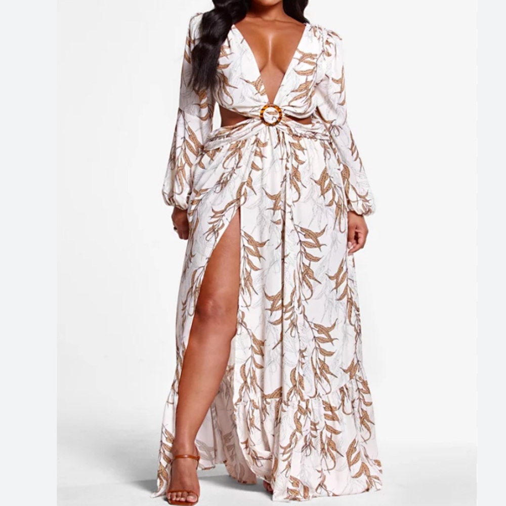 NWT Fashion to Figure maxi dress